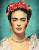 pintar por numeros frida kahlo