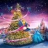 cuadro disney navidad pintar 