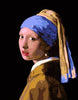 Colorear Por Números - La Joven de la Perla de Vermeer