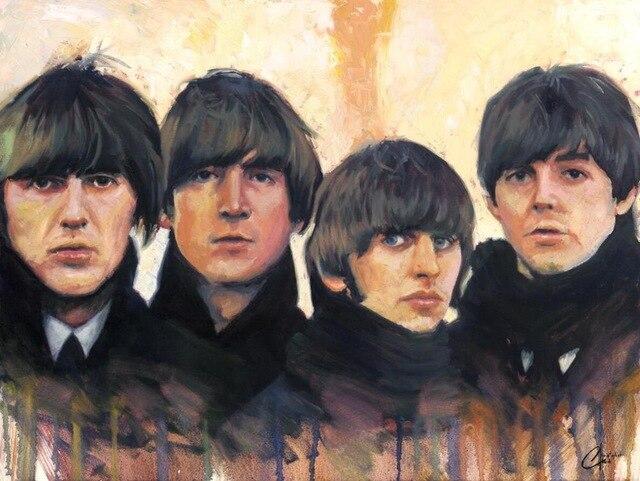 Colorear Por Números - Los Beatles