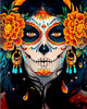 catrina calavera pintar cuadro